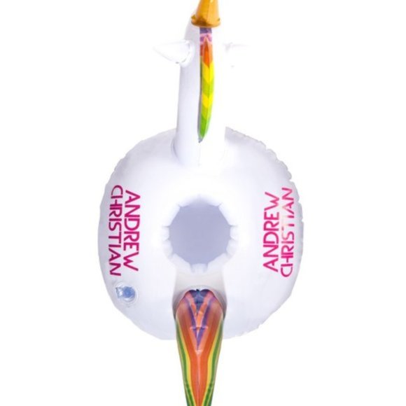 Andrew Christian Unicorn Pool Drink Holder NWT🩲👀 - Picture 3 of 13